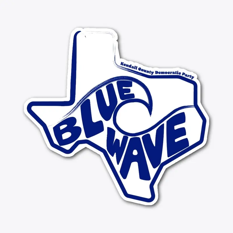 Kendall County, Texas Blue Wave